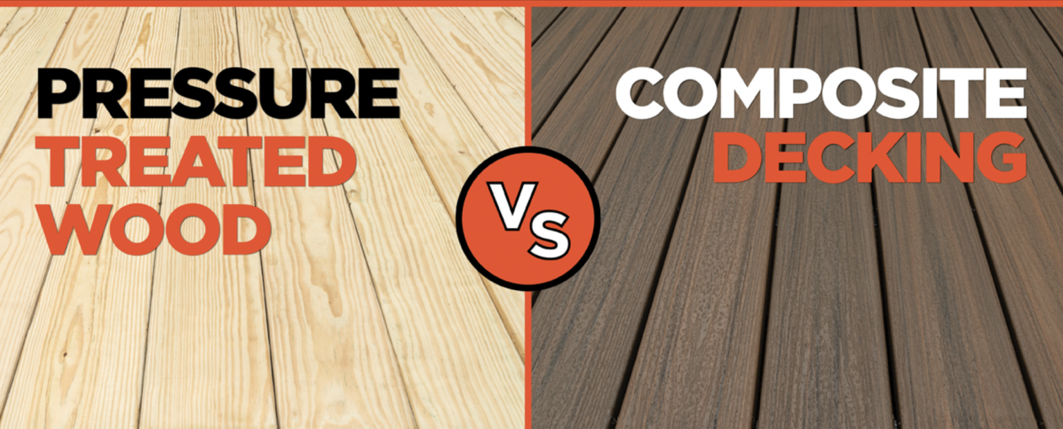 Treated Wood Vs Composite Decking Camo Fasteners